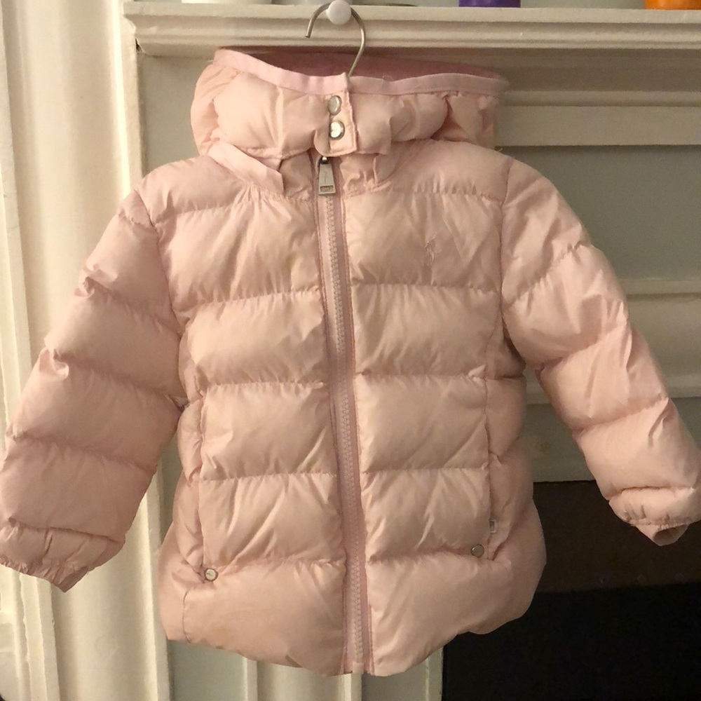 Ralph Lauren Hooded Down Jacket, 18 mo